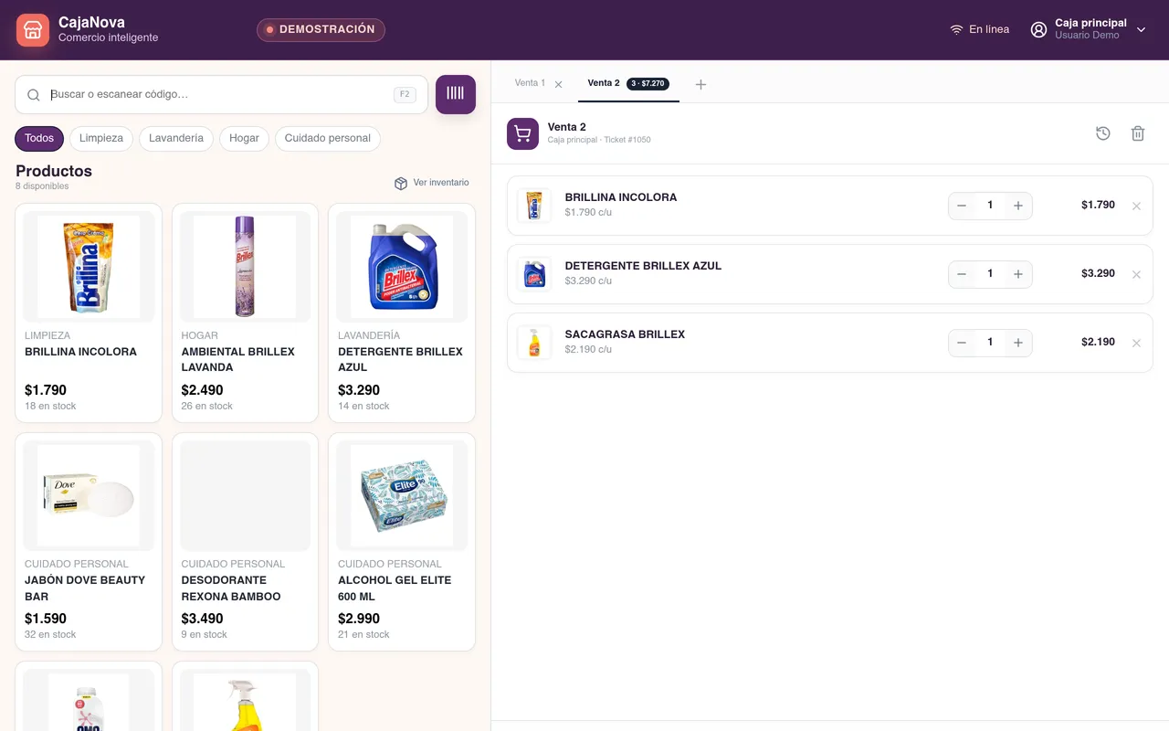 Sistema Punto de Venta POS